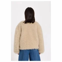 Veste Façon Fourrure Lucky | Beige