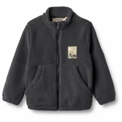 Veste Façon Sherpa Helge Fibres Recyclées | Noir