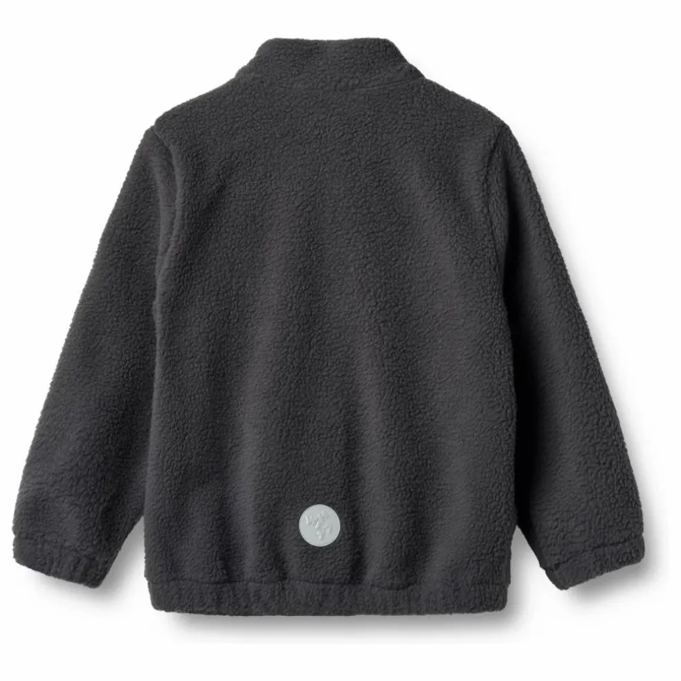 Veste Façon Sherpa Helge Fibres Recyclées | Noir