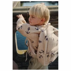 Veste Façon Sherpa Jody Ancres Fibres Recyclées | Beige
