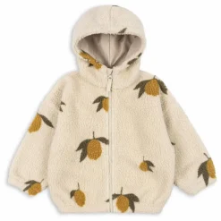 Veste Façon Sherpa Jody Citrons Fibres Recyclées | Beige