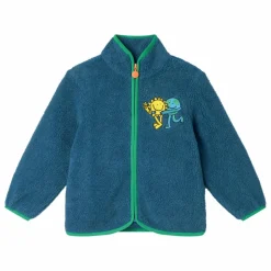 Veste Façon Sherpa Terre | Bleu