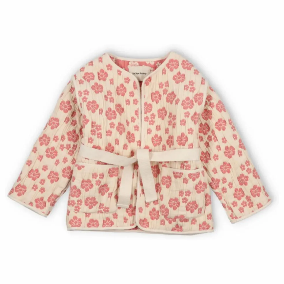 Veste Fleurs Leontis | Beige
