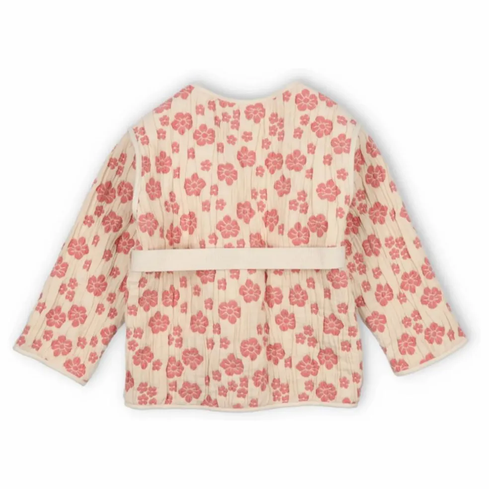 Veste Fleurs Leontis | Beige
