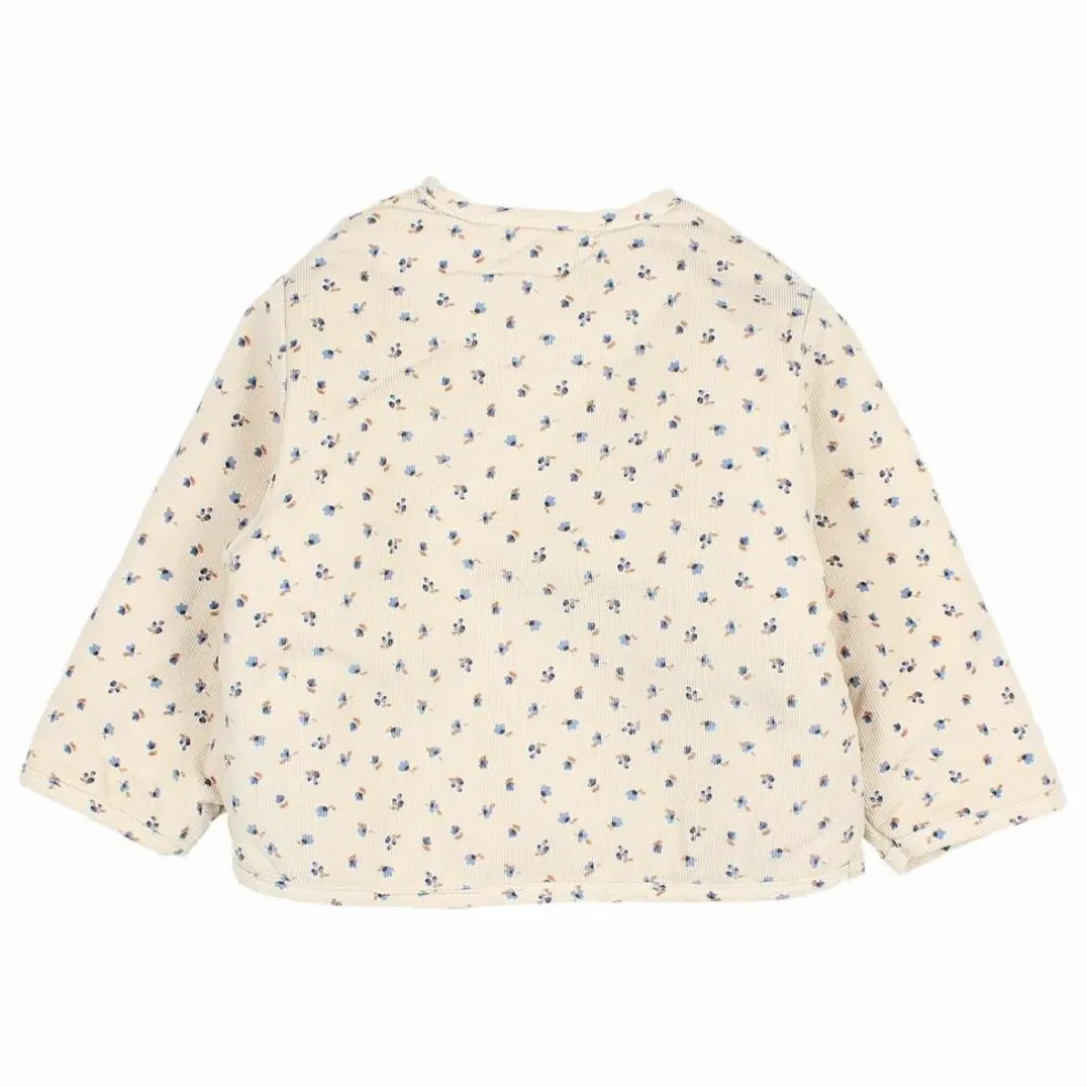 Veste Fourrée Bébé Coton Bio | Ivoire