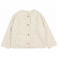 Veste Fourrée Coton Bio | Ivoire