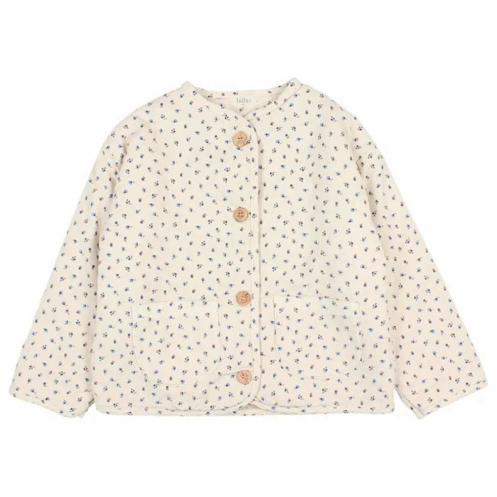Veste Fourrée Coton Bio | Ivoire