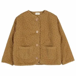 Veste Fourrée Coton Bio | Ocre