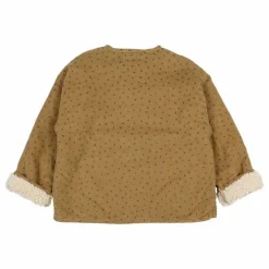 Veste Fourrée Coton Bio | Ocre