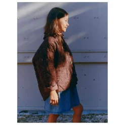 Veste Henriette Léopard | Marron