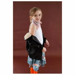 Veste Hold Ya Horses Col Sherpa Cuir | Marron foncé