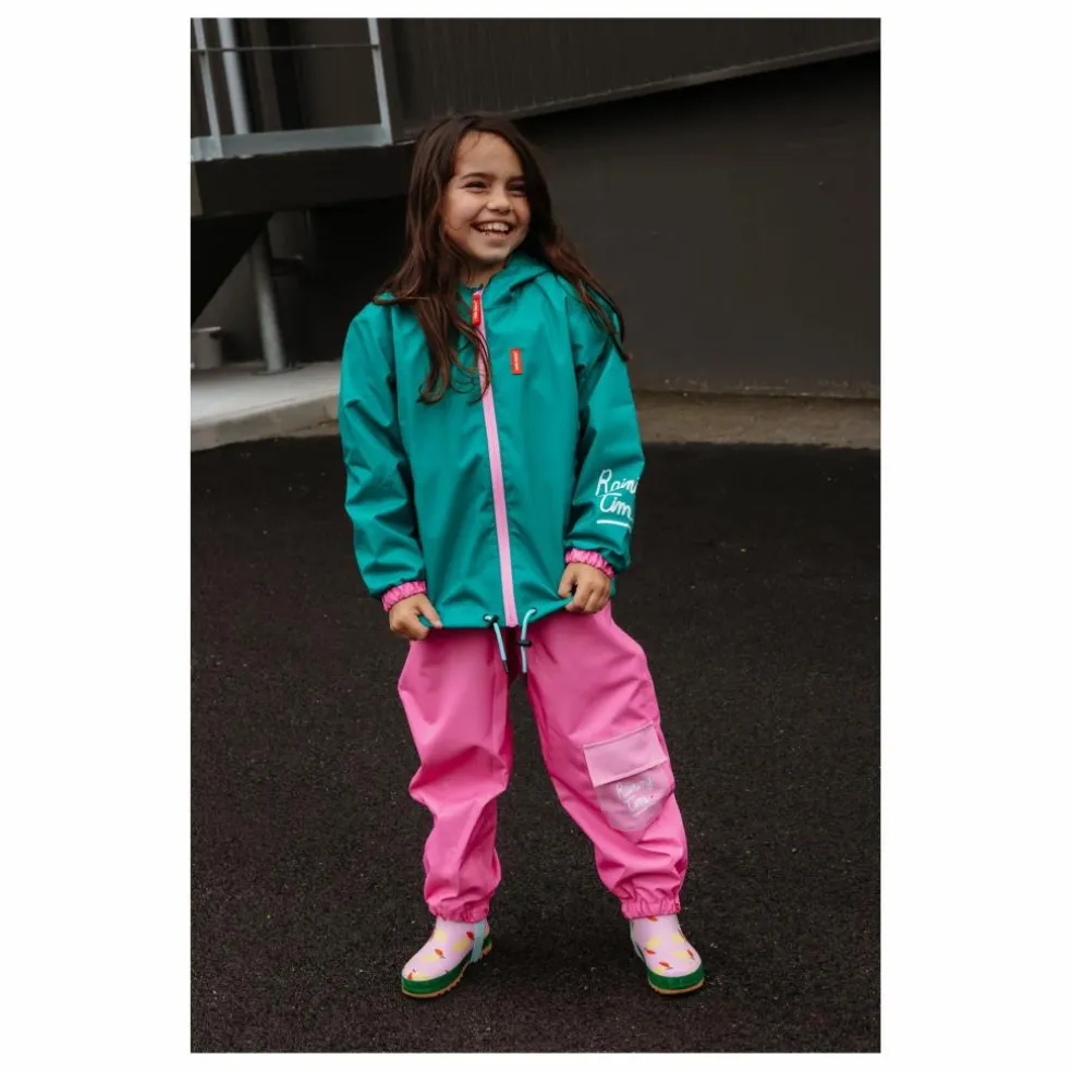 Veste Imperméable | Turquoise