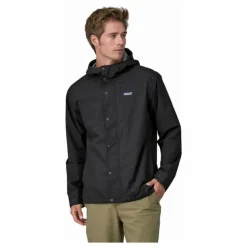 Veste Imperméable Jackson Glacier Fibres Recyclées | Noir