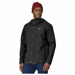 Veste Imperméable Jackson Glacier Fibres Recyclées | Noir