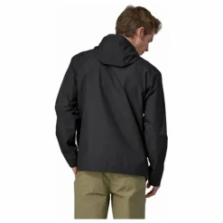 Veste Imperméable Jackson Glacier Fibres Recyclées | Noir