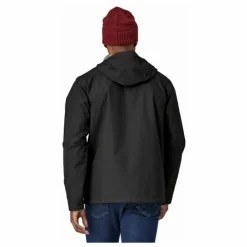 Veste Imperméable Jackson Glacier Fibres Recyclées | Noir