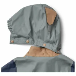 Veste Imperméable Otu Fibres Recyclées | Bleu gris