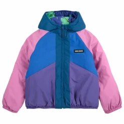 Veste Imperméable Réversible Trèfles Fibres Recyclées | Violet
