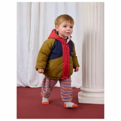 Veste Imperméable Réversible Fibres Recyclées Bébé | Bleu
