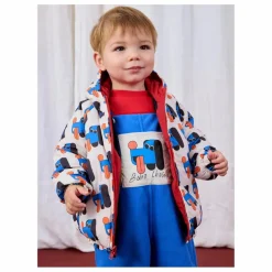 Veste Imperméable Réversible Fibres Recyclées Bébé | Bleu