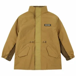 Veste Imperméable Tic Tac Toe Fibres Recyclées | Vert kaki