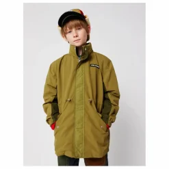 Veste Imperméable Tic Tac Toe Fibres Recyclées | Vert kaki