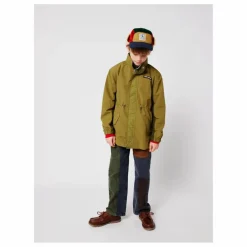 Veste Imperméable Tic Tac Toe Fibres Recyclées | Vert kaki