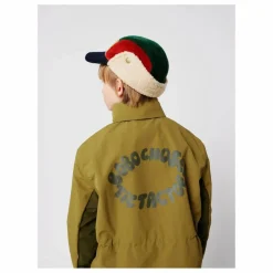 Veste Imperméable Tic Tac Toe Fibres Recyclées | Vert kaki