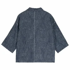 Veste Jacquard | Bleu marine