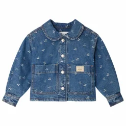 Veste Jean Jalia Jacquard | Bleu jean
