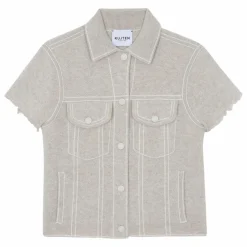 Veste Jessinda Cachemire | Grège