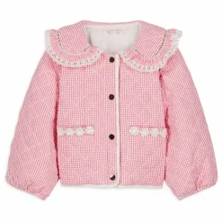 Veste Joulia Coton Bio | Rose bonbon