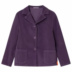Veste Journey Velours | Aubergine