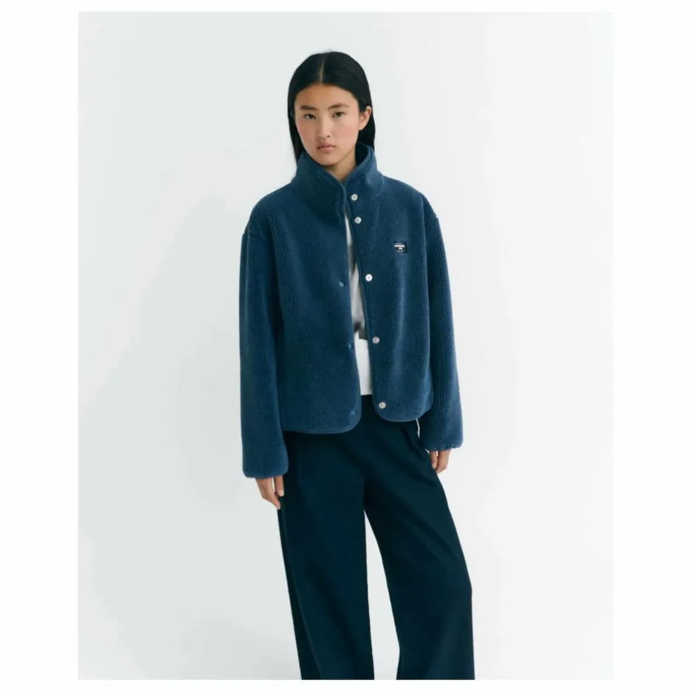 Veste Kourtney Fibres Recyclées | Bleu