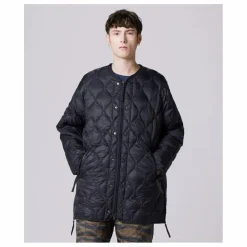 Veste Longue Military Matelassée Unisexe | Noir