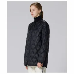 Veste Longue Military Matelassée Unisexe | Noir