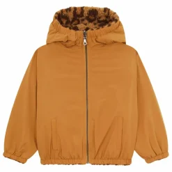 Veste longue moltonnée | Camel