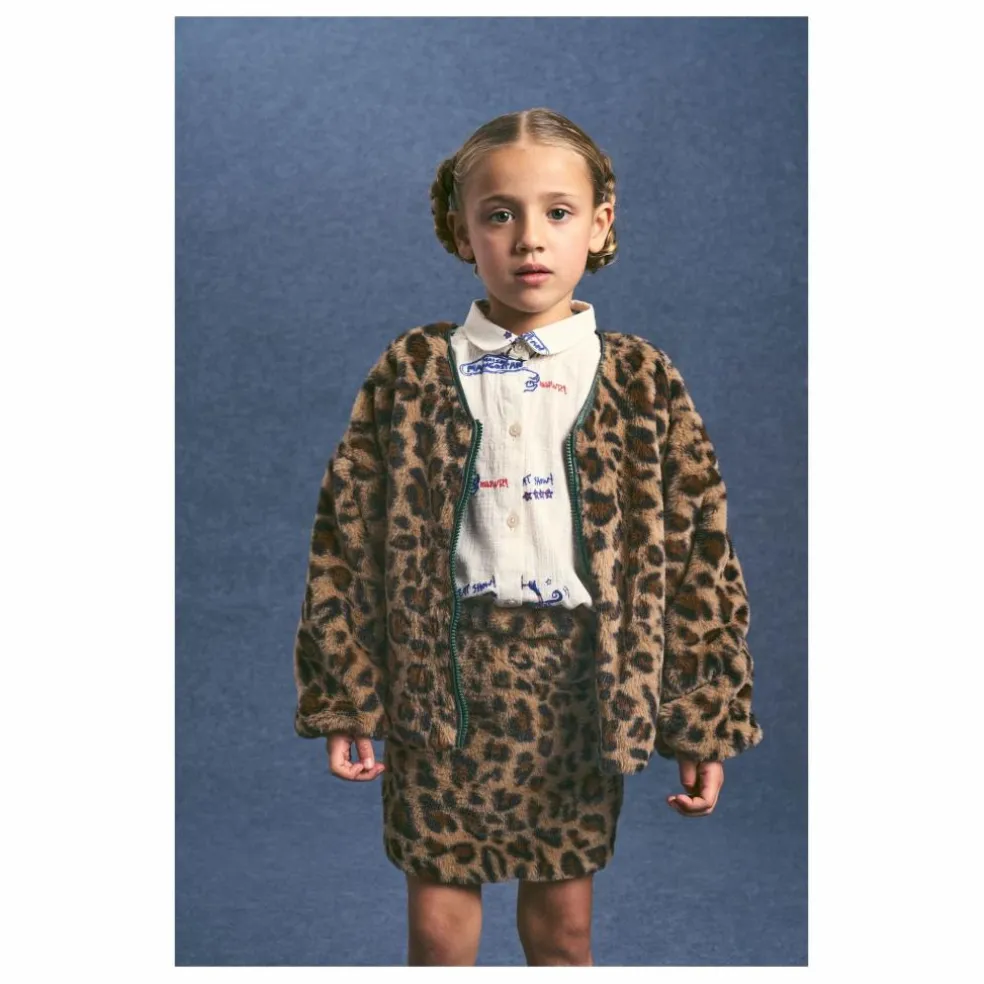 Veste Léopard | Marron