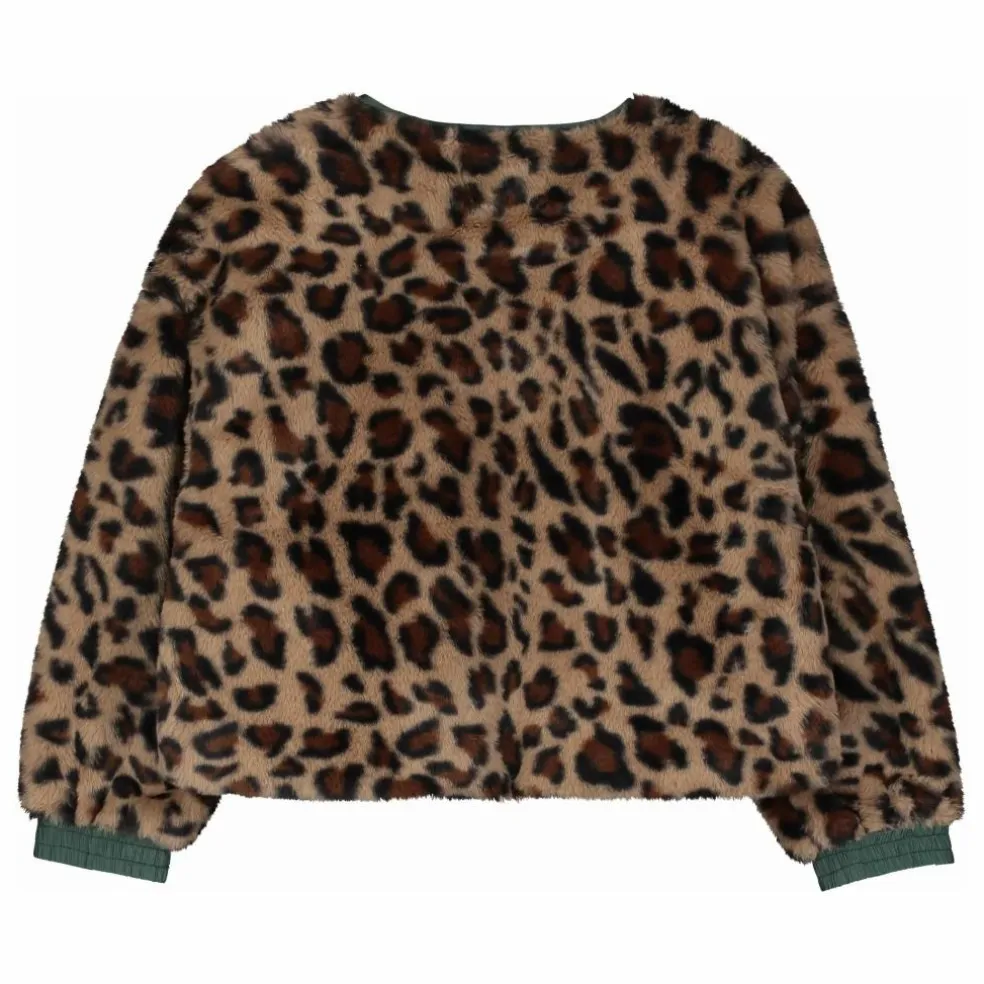 Veste Léopard | Marron