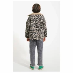 Veste Léopard Laine | Brun
