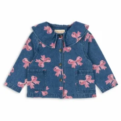 Veste Magot Nœud Coton Bio | Denim brut