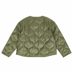 Veste Matelassée Amber Fibres Recyclées | Vert kaki