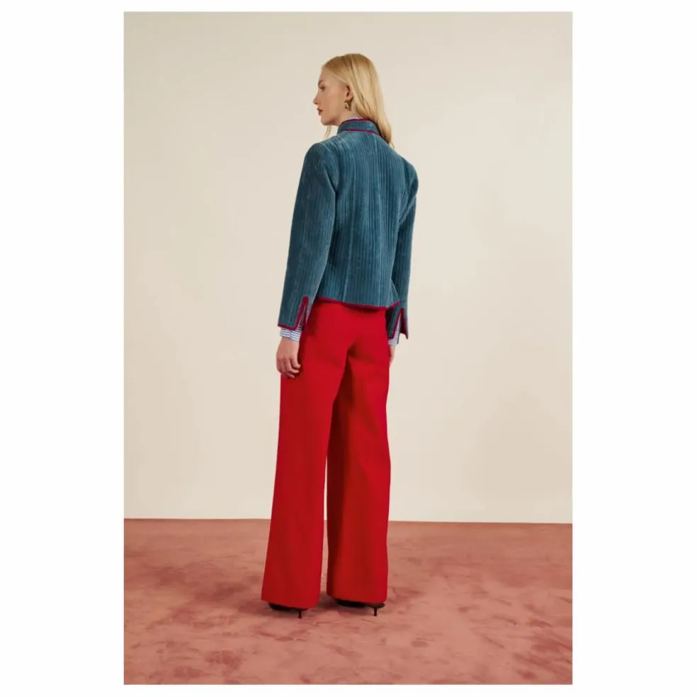 Veste Matelassée Fittonia | Bleu gris