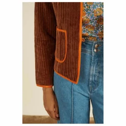 Veste Matelassée Fittonia | Marron