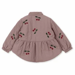 Veste Matelassée Juna Cerises | Mauve