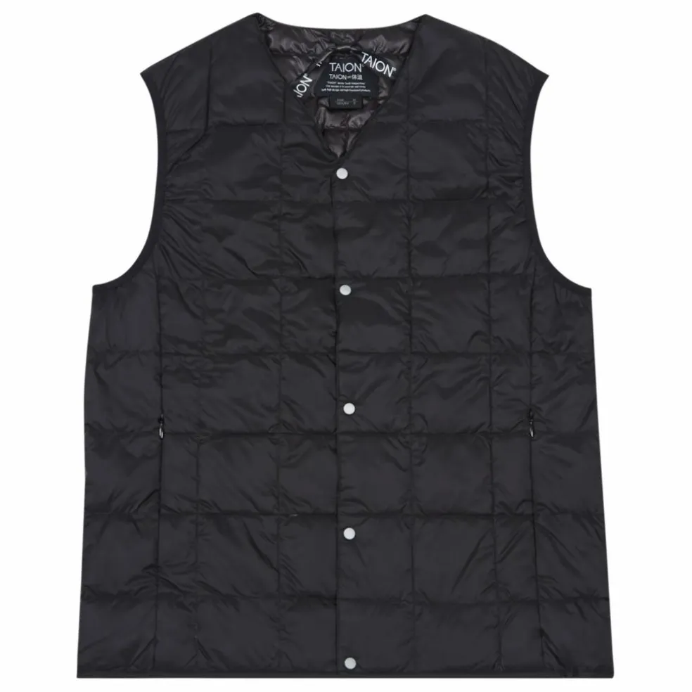 Veste Matelassée Sans Manches | Noir