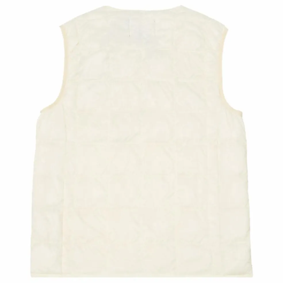 Veste Matelassée Sans Manches | Blanc
