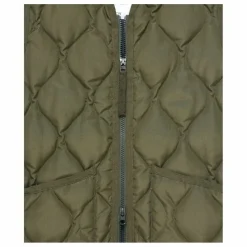 Veste Militaire Sans Manche Unisexe Col V | Olive