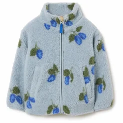 Veste Mulberry Sherpa | Bleu