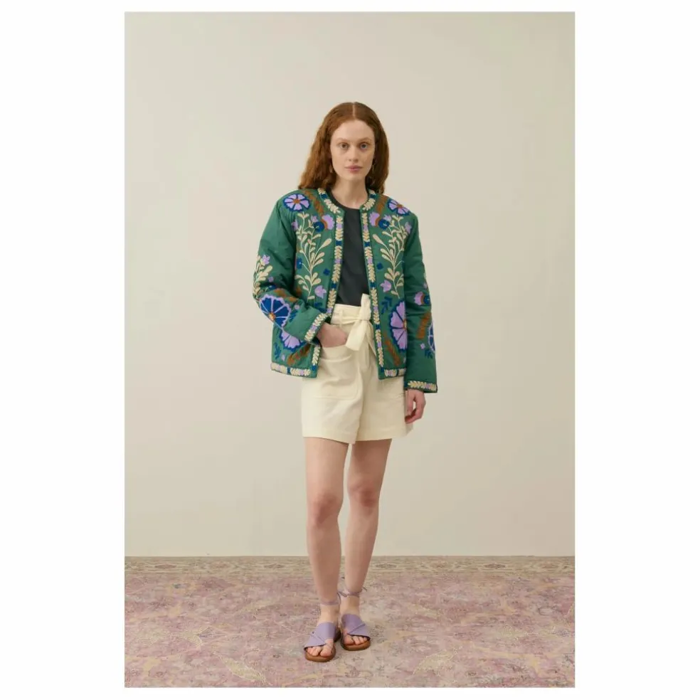 Veste Nelie Coton Bio - Collection Femme | Vert